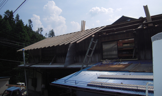 屋根の補修01/屋根全体の修繕/垂木
